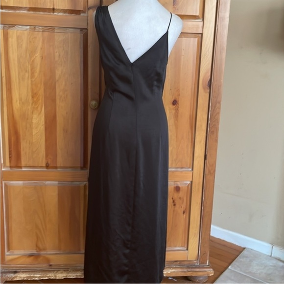 NWOT TED BAKER ODELLIA  ASYMMETRICAL WAIST DETAIlL SLIP DREES SZ 12 US TED SZ 5 - Picture 4 of 10